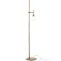 Торшер Maytoni Modern Erich MOD221-FL-01-G Белый Золото — фото 6, Торшеры