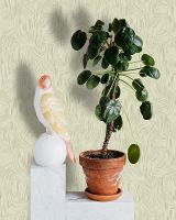 Обои Solo Anemone 168546-26 Винил на флизелине (1,06*10,05) Серый/Бежевый, Геометрия — фото 2, Обои для стен