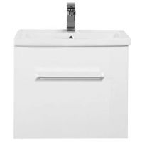 Товар: Тумба с раковиной Aquanet Порто 60 212576 подвесная Белая - фото 2 Тумба с раковиной Aquanet Порто 60 212576 подвесная Белая — фото 2, Тумбы с раковиной