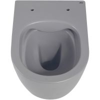 Товар: Унитаз Abber Bequem AC1104MG подвесной Серый матовый с сиденьем Микролифт - фото 5 Унитаз Abber Bequem AC1104MG подвесной Серый матовый с сиденьем Микролифт — фото 5, Подвесные унитазы