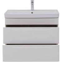 Тумба с раковиной Aquanet София 80 274192 подвесная Белый глянец — фото 4, Мебель для ванной