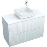 Товар: Тумба под раковину Aquanet Джейн 100 313288 подвесная Белая матовая - фото 6 Тумба под раковину Aquanet Джейн 100 313288 подвесная Белая матовая — фото 6, Мебель для ванной