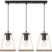 Подвесной светильник Artelamp Brussels A8030SP-3BK Светлое дерево Черный — фото 1, товары