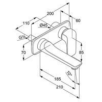 Товар: Смеситель для раковины Kludi Ameo 412440575 Хром - фото 4 Смеситель для раковины Kludi Ameo 412440575 Хром — фото 4, Смесители