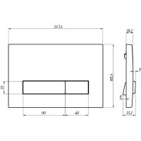 Товар: Комплект унитаза Berges Floe S Rimless с инсталляцией Atom Line 043346 с сиденьем Микролифт и Белой клавишей смыва - фото 10 Комплект унитаза Berges Floe S Rimless с инсталляцией Atom Line 043346 с сиденьем Микролифт и Белой клавишей смыва — фото 10, Унитазы