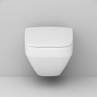 Унитаз AM.PM Inspire V2.0 FlashClean CK50H0603W подвесной с гигиеническим душем и ершиком с сиденьем Микролифт — фото 6, Подвесные унитазы