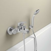 Смеситель для ванны Ideal Standard Ceraflex B1721AA Хром — фото 5, Смеситель для ванны