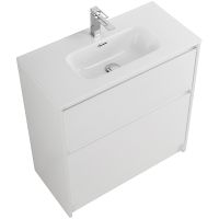 Тумба под раковину BelBagno Kraft 39 70 KRAFT39-700/390-2C-PIA-BO Bianco Opaco — фото 3, Тумбы под раковину