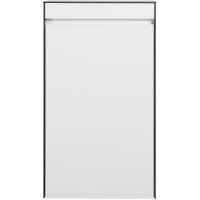 Подвесной шкаф Black&White Universe U907 50 907.SC-1 White matt Lauren gold — фото 2, Мебель для ванной