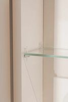 Зеркальный шкаф Silver Mirrors Hamburg White 46 LED-00002670 с подсветкой Белый с механическим выключателем — фото 7, Мебель для ванной