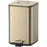 Ведро для мусора Boheme Q 10948-MG Золото матовое — фото 1, Мусорные ведра