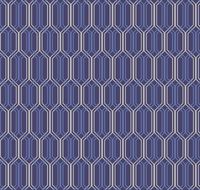 Обои LOYMINA Clair Винил на флизелине (1*10,05) Синий/Серебристый, Геометрия арт-CLR6 021 — фото 2, Обои для стен