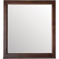 Зеркало ASB-Woodline Гранда 80 11481 Антикварный орех — фото 1, Зеркала в ванную комнату