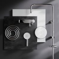 Душевая система AM.PM X-Joy F0785A700 Хром — фото 16, Душевые стойки