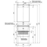 Тумба с раковиной Aquanet Алвита 60 213095 подвесная Белый глянец — фото 10, Мебель для ванной