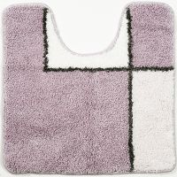 Коврик для туалета WasserKRAFT Ruwer 50х50 BM-6709 Фиолетовый — фото 1, Аксессуары для туалета