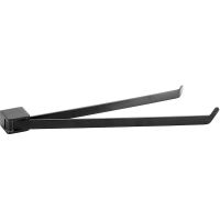 Полотенцедержатель Bemeta Organic Black 167004100 Черный матовый — фото 1, Полотенцедержатели