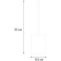 Ершик для унитаза Fixsen Art FX-620-5 Белый Цветной — фото 2, Ершики для унитаза