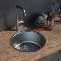 Кухонная мойка Iddis Edifice 42 EDI42G0i77 Графит — фото 3, Кухонные мойки