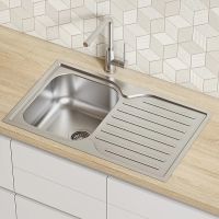 Товар: Кухонная мойка Iddis Strit S 78 STR78SDi77S Сатин - фото 2 Кухонная мойка Iddis Strit S 78 STR78SDi77S Сатин — фото 2, Кухонные мойки