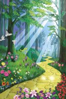 Товар: Фреска детская Ortograf Сказочная страна 5494 Фактура бархат FX Флизелин (1,8*2,7) Разноцветный, Природа - фото 2 Фреска детская Ortograf Сказочная страна 5494 Фактура бархат FX Флизелин (1,8*2,7) Разноцветный, Природа — фото 2, Фрески