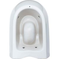 Унитаз биде Logan L5W City 019100-u-01 312562 подвесной без сиденья — фото 8, Унитазы