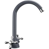 Смеситель для кухни Ulgran Classic U-012-343 Антрацит — фото 1, Смесители