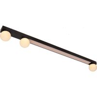 Потолочный светильник Artelamp Nihal A2611PL-4BK Белый Черный — фото 1, Светильники