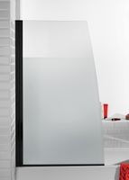 Товар: Шторка на ванну Jacob Delafon Serenity 90x145 E4933-BL профиль Черный матовый стекло матовое - фото 2 Шторка на ванну Jacob Delafon Serenity 90x145 E4933-BL профиль Черный матовый стекло матовое — фото 2, Неподвижные шторки для ванной