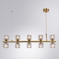 Товар: Люстра Divinare Alessandro 7205/17 SP-10 Прозрачная Латунь - фото 4 Люстра Divinare Alessandro 7205/17 SP-10 Прозрачная Латунь — фото 4, Люстры