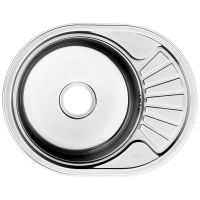 Кухонная мойка Iddis Suno S 60 SUN60PDi77 Хром — фото 1, Кухонные мойки