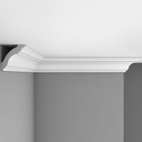 Карниз гибкий Decomaster DP 213АFL 2400x80x85 мм — фото 1, Карнизы