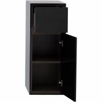 Товар: Шкаф пенал Aquanet Милан 35 306376 подвесной Черный глянец - фото 5 Шкаф пенал Aquanet Милан 35 306376 подвесной Черный глянец — фото 5, Пеналы для ванной комнаты