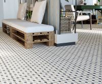 Керамогранит Etili Seramik Firenze Grey Pre-cut 45х45 см — фото 2, Керамогранит