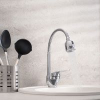 Смеситель для кухни Ростовская Мануфактура Сантехники SL55-016F Хром — фото 4, Смесители