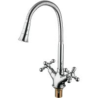 Смеситель для кухни Gappo G89 G4089 Хром — фото 1, Смесители для кухни