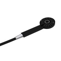 Душевая кабина Black&White Galaxy 8002900 с гидромассажем профиль Черный задняя стенка Белая — фото 4, Душевые кабины