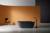 Товар: Ванна из искусственного камня Abber Frankfurt 170x75 AM9941B Черная без гидромассажа - фото 7 Ванна из искусственного камня Abber Frankfurt 170x75 AM9941B Черная без гидромассажа — фото 7, Ванны