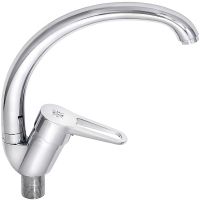 Смеситель для кухни Ростовская Мануфактура Сантехники SL141-011F Хром — фото 1, Смесители