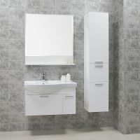 Зеркало Aquaton Инди 83 1A188502ND010 Белое — фото 3, Зеркала в ванную комнату