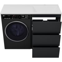 Товар: Тумба с раковиной Brevita Grafit 120 R УТ000015422 Графит матовый - фото 4 Тумба с раковиной Brevita Grafit 120 R УТ000015422 Графит матовый — фото 4, Мебель для ванной