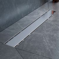 Душевой лоток AM.PM PrimeFlow 60 с решеткой Хром матовый / под плитку Tile арт-W02SC-U11-060-04SB — фото 8, Душевые лотки