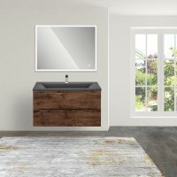 Товар: Раковина Vincea 90 VCB-3M900G Серая матовая - фото 3 Раковина Vincea 90 VCB-3M900G Серая матовая — фото 3, Раковины встраиваемые сверху