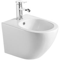 Биде Abber Bequem AC1150 подвесное Белое — фото 1, Биде подвесные