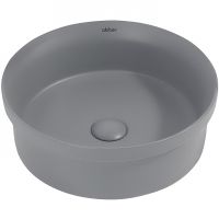 Раковина-чаша Abber Bequem 40 AC2103MG Серая матовая — фото 1, Раковины накладные
