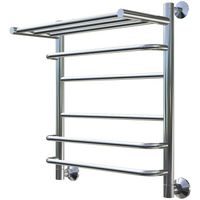 Водяной полотенцесушитель Тругор Идеал Комби 3 П НП 60x50 с полкой Хром арт-Идеал/комби3/нп6050П — фото 1, Водяные полотенцесушители