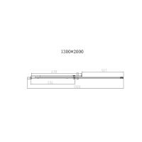 Товар: Душевая дверь Vincea Dice 130 VDS-4D130CLB профиль Черный стекло прозрачное - фото 5 Душевая дверь Vincea Dice 130 VDS-4D130CLB профиль Черный стекло прозрачное — фото 5, Душевые двери в нишу
