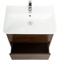 Тумба под раковину BelBagno Neon 60 NEON-600-2C-SO-RS подвесная Rovere Scuro — фото 4, Тумбы под раковину