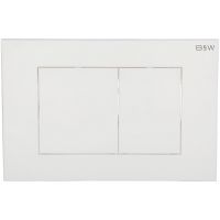 Клавиша смыва Black&White Universe WPI-09531 09531 Glossy Ivory — фото 1, Комплектующие для душевого оборудования