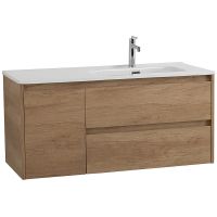 Тумба под раковину BelBagno Kraft 100 R KRAFT-1000-2C-1A-SO-RNN-R подвесная Rovere Nebrasca Nature — фото 2, Тумбы под раковину